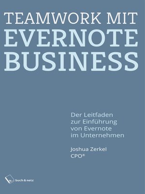 cover image of Teamwork mit Evernote Business